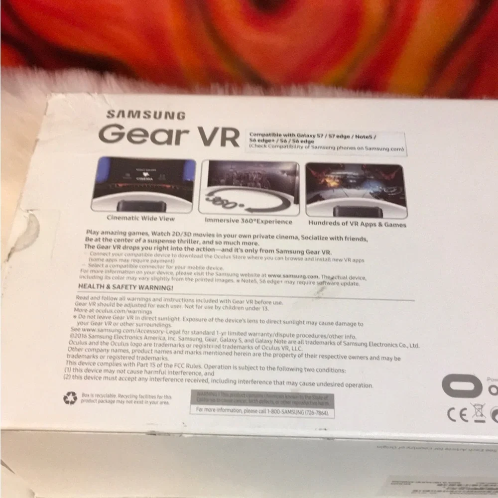 Samsung Gear VR (2016) - GS7s, Note 5, GS6s
